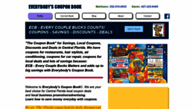 What Everybodyscouponbook.com website looked like in 2021 (3 years ago)