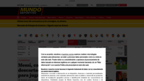 What Endirecto.mundodeportivo.com website looked like in 2021 (3 years ago)