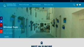 What Europeanbestdestinations.com website looked like in 2021 (3 years ago)