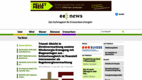 What Ee-news.ch website looked like in 2021 (3 years ago)