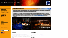 What Erlebnisbergwerk.de website looked like in 2021 (3 years ago)
