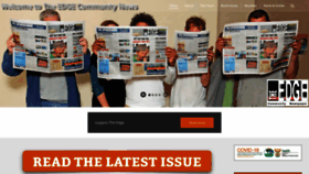 What Edgenews.co.za website looked like in 2021 (4 years ago)