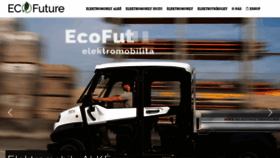 What Eco-future.cz website looked like in 2021 (3 years ago)