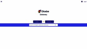 What En.glosbe.com website looked like in 2021 (3 years ago)