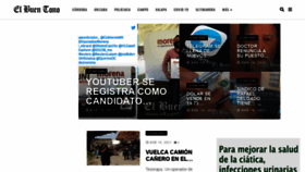 What Elbuentono.com.mx website looked like in 2021 (3 years ago)