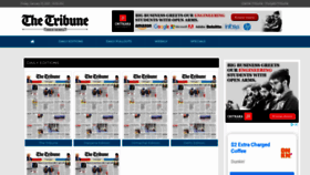 What Epaper.tribuneindia.com website looked like in 2021 (3 years ago)