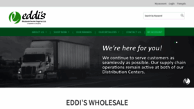 What Eddiswholesale.com website looked like in 2021 (3 years ago)