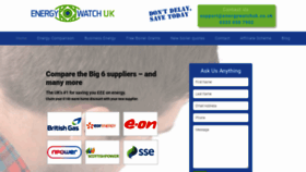 What Energywatchuk.co.uk website looked like in 2021 (3 years ago)