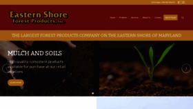 What Esforest.com website looked like in 2021 (3 years ago)