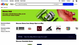 What Ebaystores.com website looked like in 2021 (3 years ago)