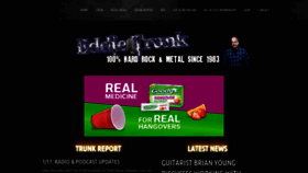 What Eddietrunk.com website looked like in 2021 (3 years ago)
