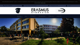 What Erasmus.de website looked like in 2021 (3 years ago)