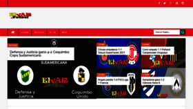 What Elvar.futbol website looked like in 2021 (4 years ago)