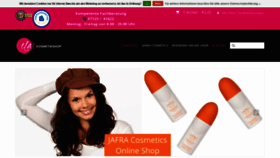 What Elas-kosmetikshop.de website looked like in 2021 (3 years ago)