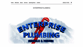 What Enterpriseplumbingservice.com website looked like in 2021 (3 years ago)
