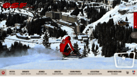 What Esf-flaine.fr website looked like in 2021 (3 years ago)