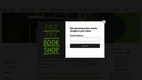 What Eastcitybookshop.com website looked like in 2021 (3 years ago)