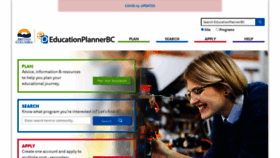 What Educationplannerbc.ca website looked like in 2021 (3 years ago)