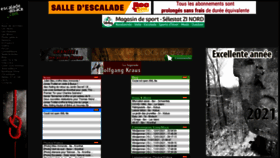 What Escalade-alsace.com website looked like in 2021 (3 years ago)