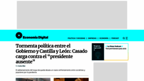 What Economiadigital.es website looked like in 2021 (3 years ago)