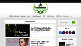What Etutorialblog.com website looked like in 2021 (3 years ago)
