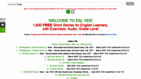 What Eslyes.com website looked like in 2021 (3 years ago)