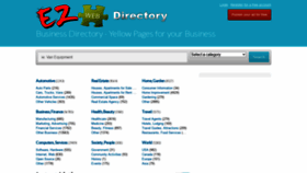 What Ezwebdirectory.com website looked like in 2021 (3 years ago)