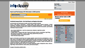 What En.info-clipper.com website looked like in 2021 (3 years ago)