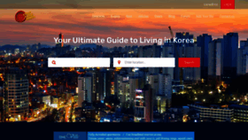 What Expatguidekorea.com website looked like in 2021 (3 years ago)