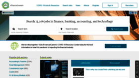 What Efinancialcareers.com.au website looked like in 2021 (3 years ago)