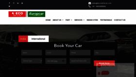 What Ecorentacar.com website looked like in 2021 (3 years ago)