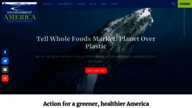 What Environmentamerica.org website looked like in 2021 (3 years ago)