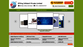 What Efilinginfotech.co.in website looked like in 2021 (3 years ago)