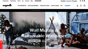 What Eazywallz.com website looked like in 2021 (3 years ago)