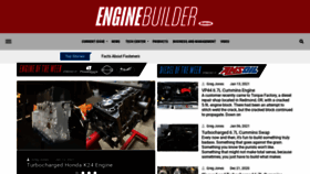 What Enginebuildermag.com website looked like in 2021 (3 years ago)