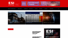 What Esi-africa.com website looked like in 2021 (3 years ago)