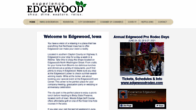 What Edgewoodiowa.com website looked like in 2021 (5 years ago)