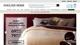 What Englishhome.com website looked like in 2021 (3 years ago)