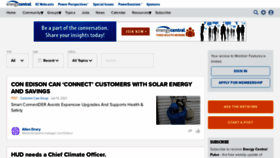 What Energycentral.com website looked like in 2021 (3 years ago)