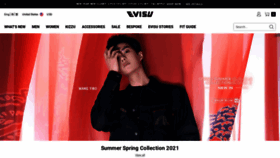 What Evisu.com website looked like in 2021 (3 years ago)