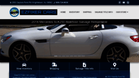 What Ezfixercars.com website looked like in 2021 (3 years ago)