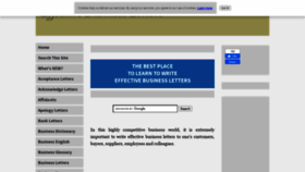 What Effective-business-letters.com website looked like in 2021 (3 years ago)