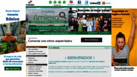 What Empleos-amilesa.com website looked like in 2021 (3 years ago)