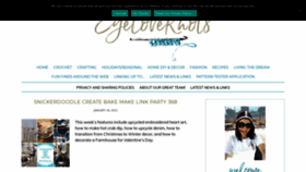 What Eyeloveknots.com website looked like in 2021 (3 years ago)