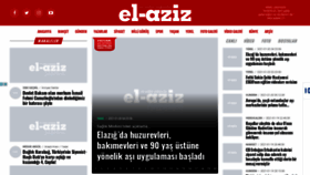 What El-aziz.com website looked like in 2021 (3 years ago)