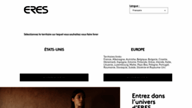 What Eresparis.com website looked like in 2021 (3 years ago)