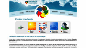 What Energies-raisonnees.fr website looked like in 2021 (3 years ago)