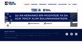 What Emlakmuzayede.com.tr website looked like in 2021 (3 years ago)