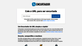 What Encurtador.com.br website looked like in 2021 (3 years ago)