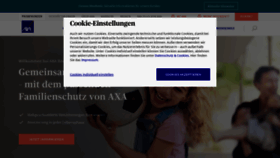 What Entry.axa.de website looked like in 2021 (3 years ago)